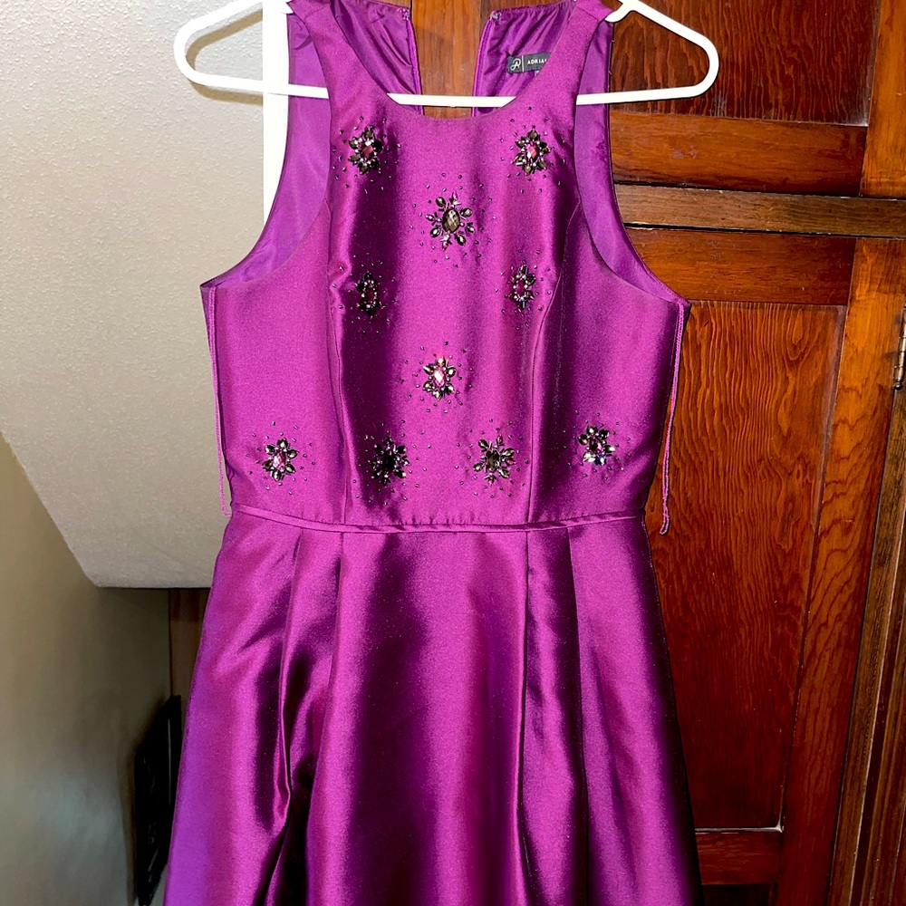 Purple Homecoming Dress